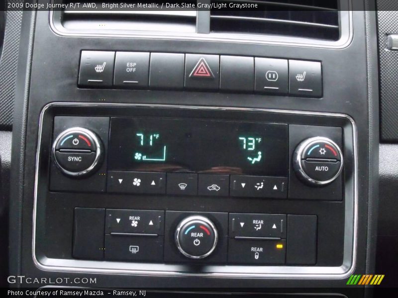 Bright Silver Metallic / Dark Slate Gray/Light Graystone 2009 Dodge Journey R/T AWD