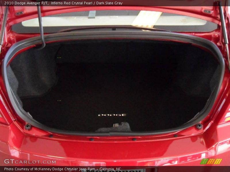Inferno Red Crystal Pearl / Dark Slate Gray 2010 Dodge Avenger R/T