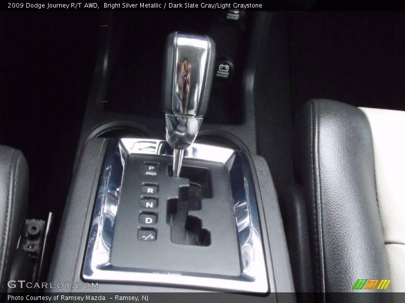 Bright Silver Metallic / Dark Slate Gray/Light Graystone 2009 Dodge Journey R/T AWD