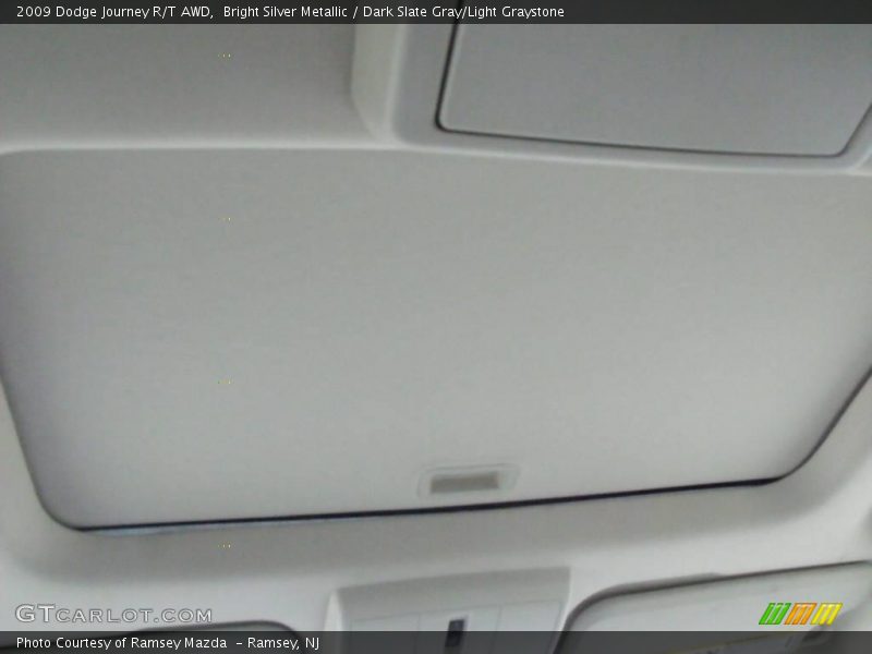 Bright Silver Metallic / Dark Slate Gray/Light Graystone 2009 Dodge Journey R/T AWD