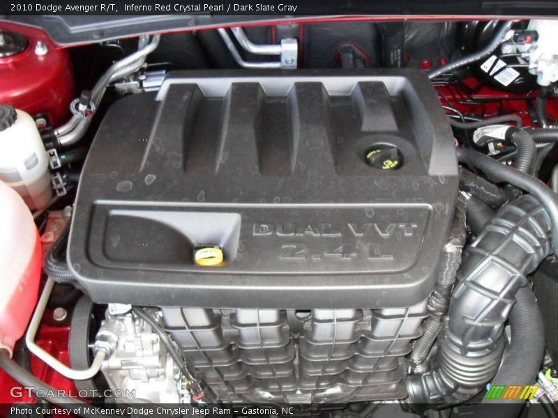 Inferno Red Crystal Pearl / Dark Slate Gray 2010 Dodge Avenger R/T