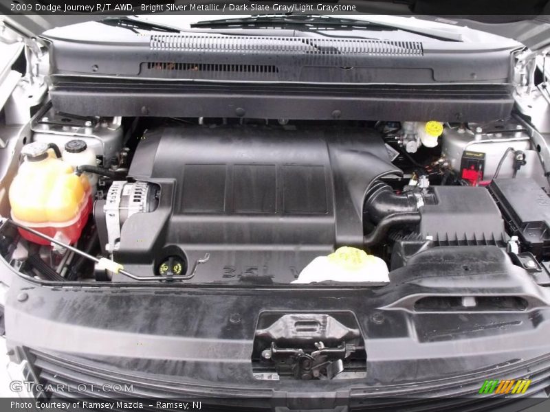 Bright Silver Metallic / Dark Slate Gray/Light Graystone 2009 Dodge Journey R/T AWD