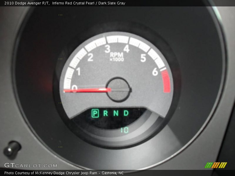 Inferno Red Crystal Pearl / Dark Slate Gray 2010 Dodge Avenger R/T