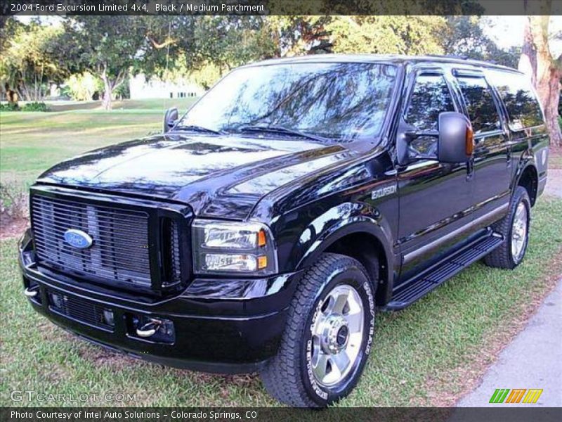 Black / Medium Parchment 2004 Ford Excursion Limited 4x4