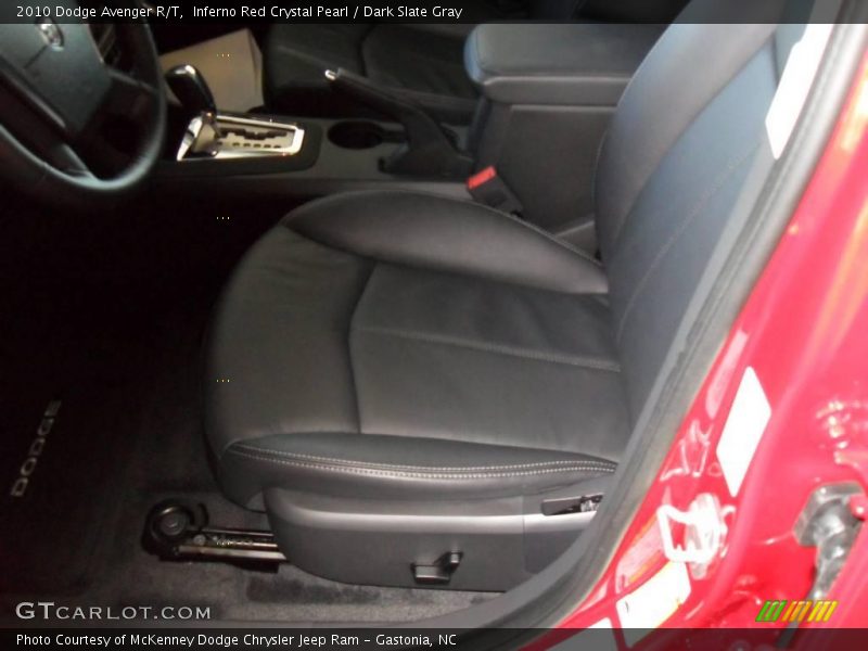 Inferno Red Crystal Pearl / Dark Slate Gray 2010 Dodge Avenger R/T