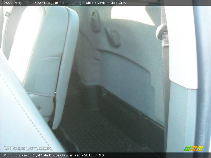 Bright White / Medium Slate Gray 2009 Dodge Ram 2500 ST Regular Cab 4x4