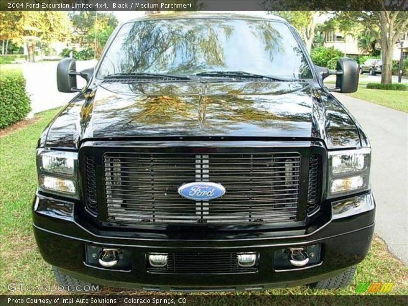 Black / Medium Parchment 2004 Ford Excursion Limited 4x4