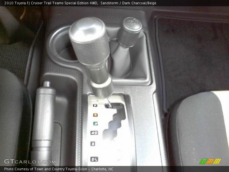 Sandstorm / Dark Charcoal/Beige 2010 Toyota FJ Cruiser Trail Teams Special Edition 4WD