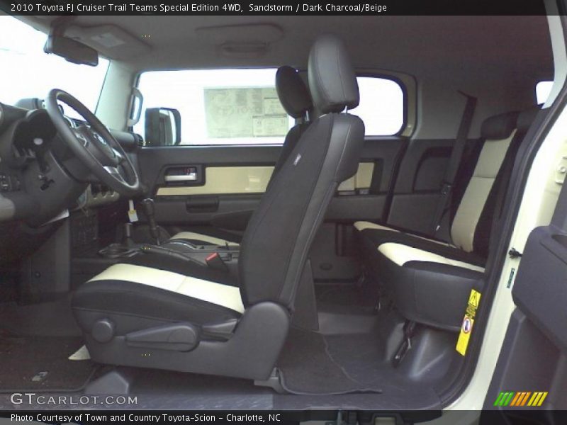 Sandstorm / Dark Charcoal/Beige 2010 Toyota FJ Cruiser Trail Teams Special Edition 4WD