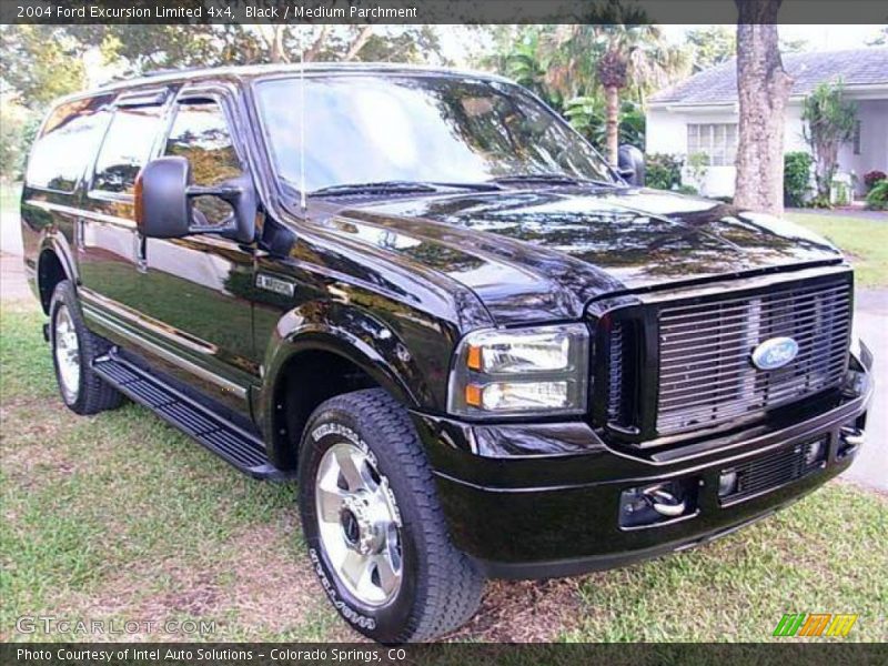 Black / Medium Parchment 2004 Ford Excursion Limited 4x4