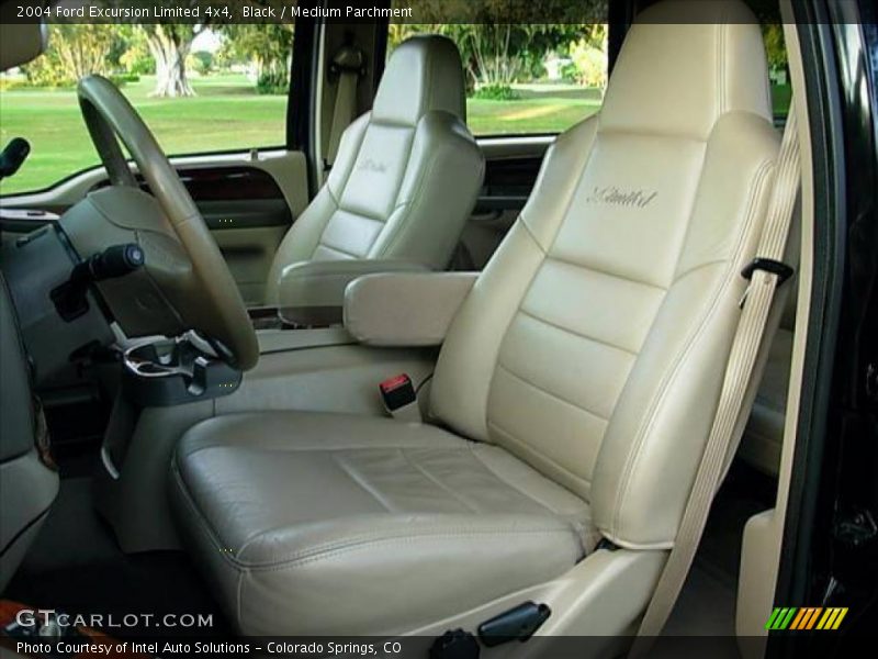 Black / Medium Parchment 2004 Ford Excursion Limited 4x4