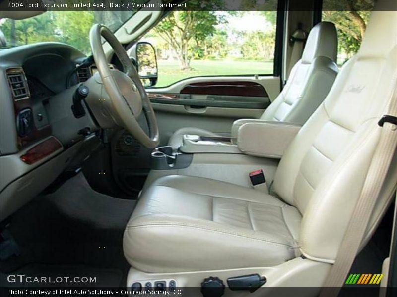 Black / Medium Parchment 2004 Ford Excursion Limited 4x4