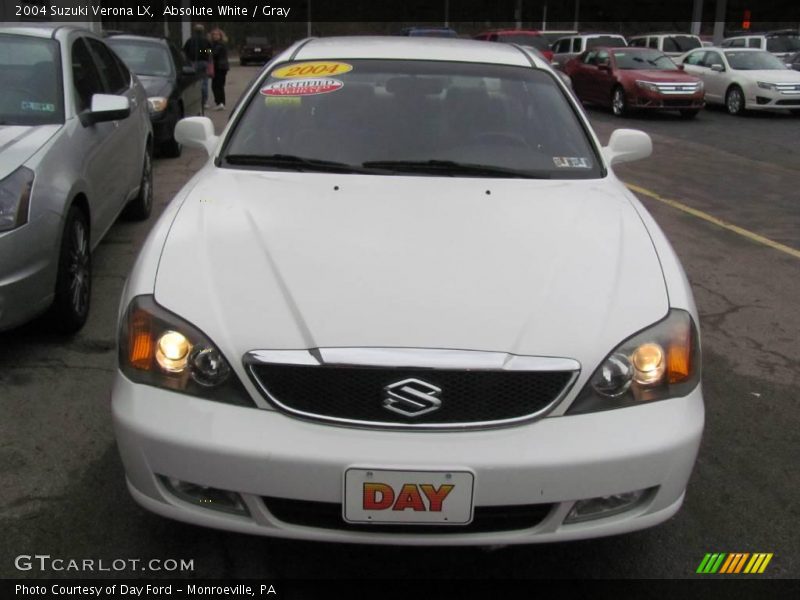 Absolute White / Gray 2004 Suzuki Verona LX