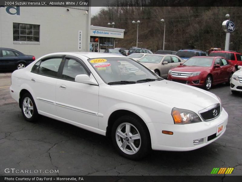 Absolute White / Gray 2004 Suzuki Verona LX