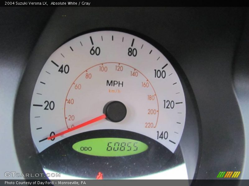 Absolute White / Gray 2004 Suzuki Verona LX
