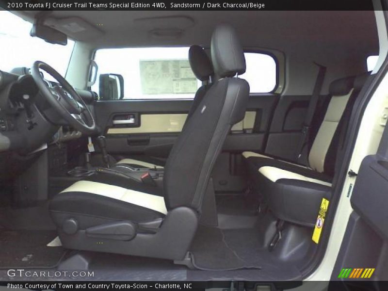 Sandstorm / Dark Charcoal/Beige 2010 Toyota FJ Cruiser Trail Teams Special Edition 4WD