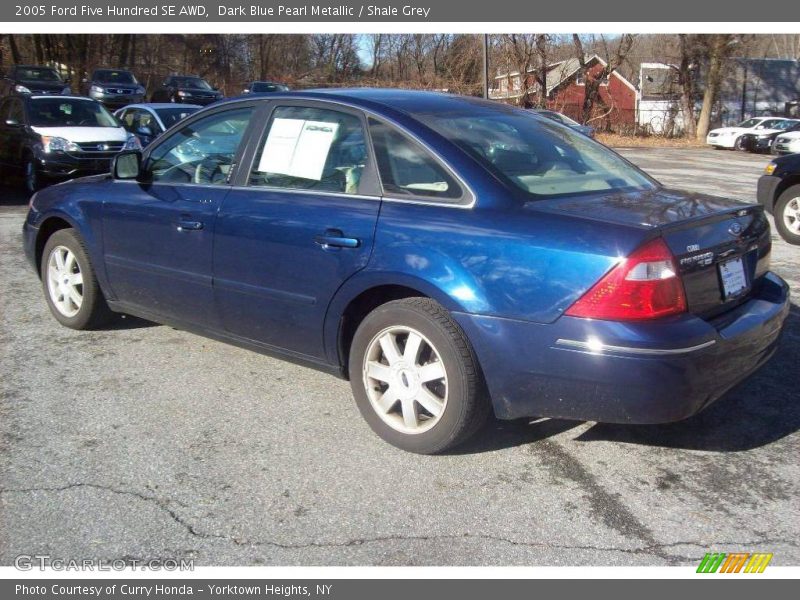 Dark Blue Pearl Metallic / Shale Grey 2005 Ford Five Hundred SE AWD