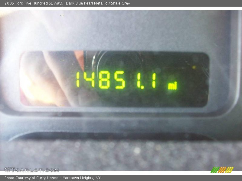 Dark Blue Pearl Metallic / Shale Grey 2005 Ford Five Hundred SE AWD