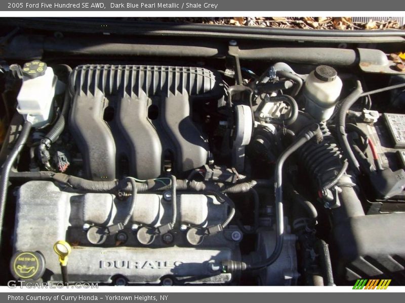 Dark Blue Pearl Metallic / Shale Grey 2005 Ford Five Hundred SE AWD