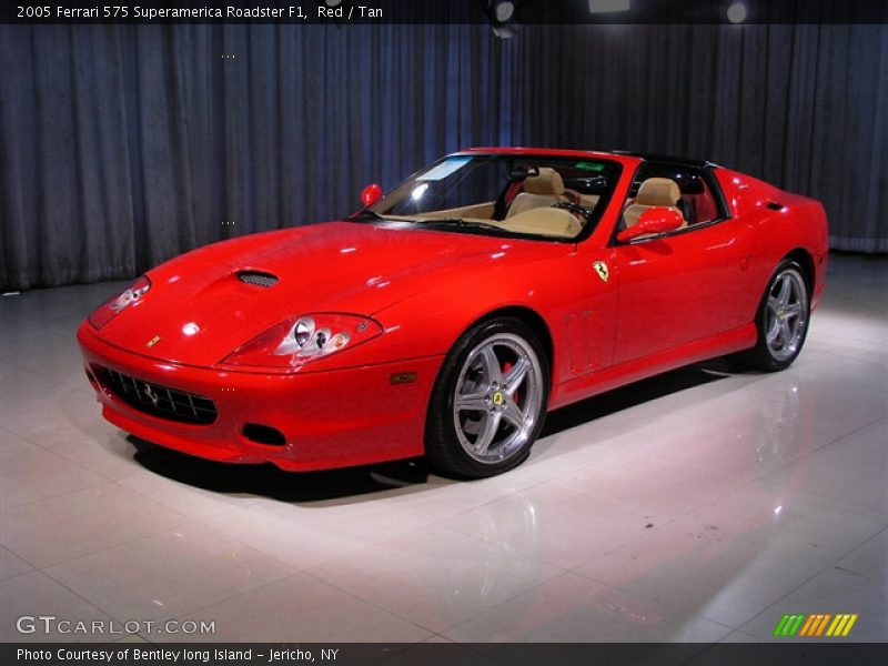 Red / Tan 2005 Ferrari 575 Superamerica Roadster F1