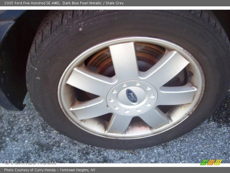 Dark Blue Pearl Metallic / Shale Grey 2005 Ford Five Hundred SE AWD