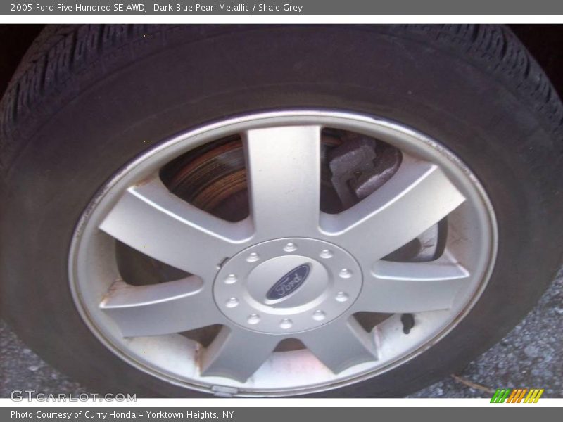 Dark Blue Pearl Metallic / Shale Grey 2005 Ford Five Hundred SE AWD