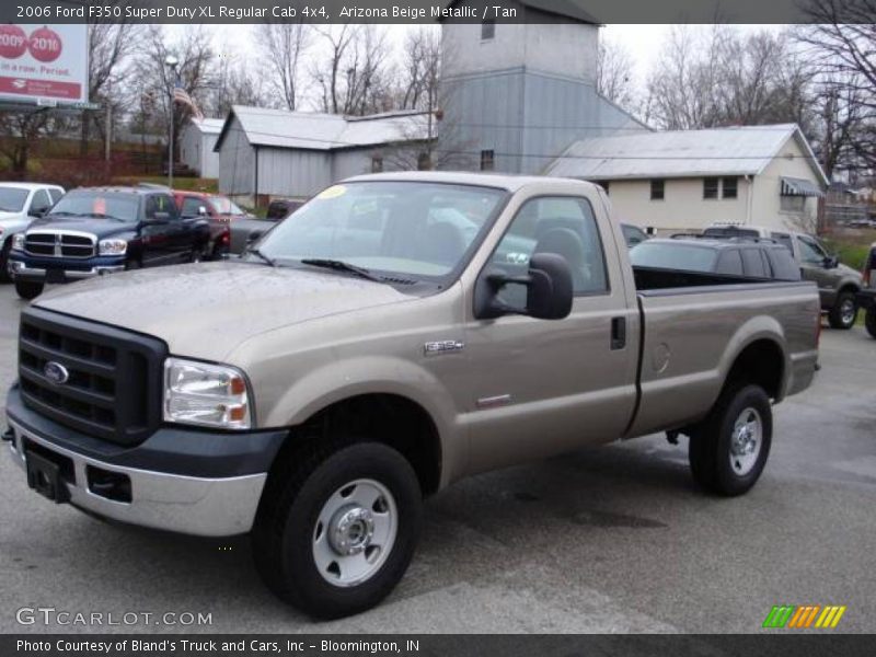 Arizona Beige Metallic / Tan 2006 Ford F350 Super Duty XL Regular Cab 4x4