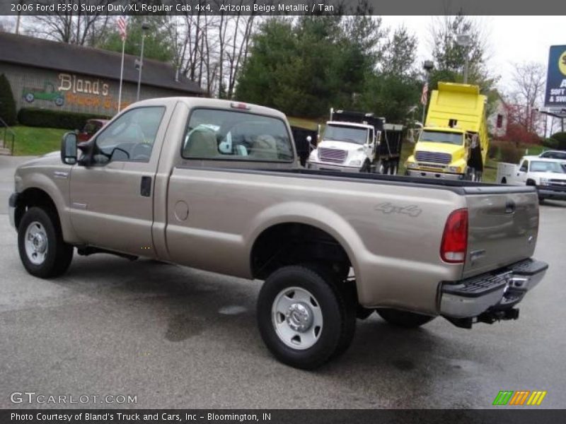 Arizona Beige Metallic / Tan 2006 Ford F350 Super Duty XL Regular Cab 4x4