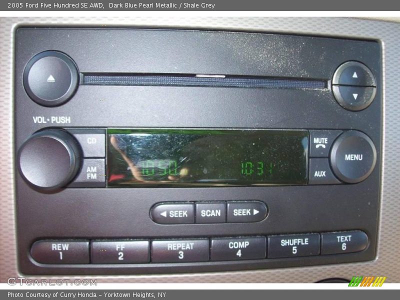 Dark Blue Pearl Metallic / Shale Grey 2005 Ford Five Hundred SE AWD