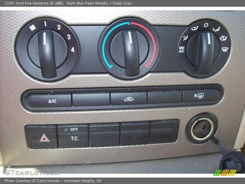 Dark Blue Pearl Metallic / Shale Grey 2005 Ford Five Hundred SE AWD