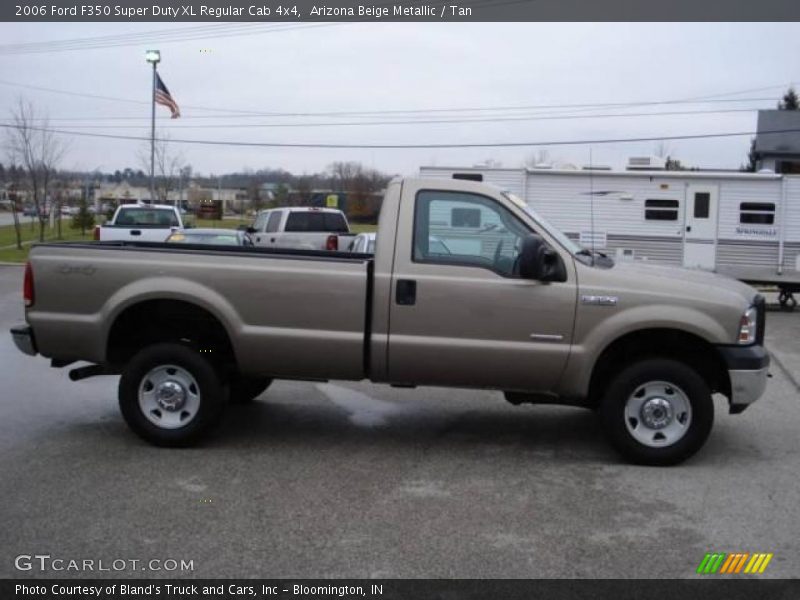 Arizona Beige Metallic / Tan 2006 Ford F350 Super Duty XL Regular Cab 4x4