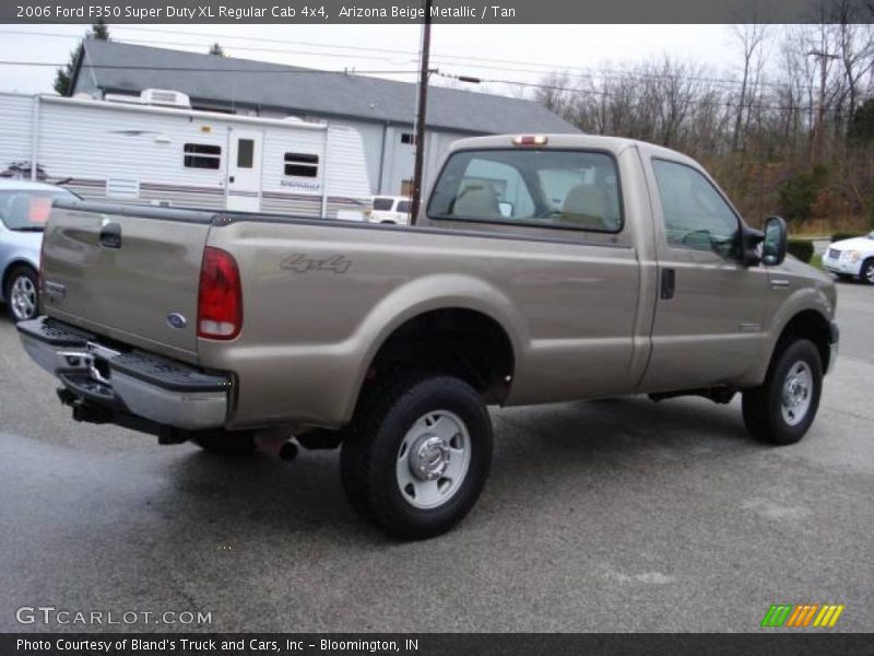 Arizona Beige Metallic / Tan 2006 Ford F350 Super Duty XL Regular Cab 4x4