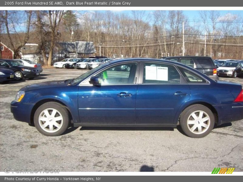Dark Blue Pearl Metallic / Shale Grey 2005 Ford Five Hundred SE AWD