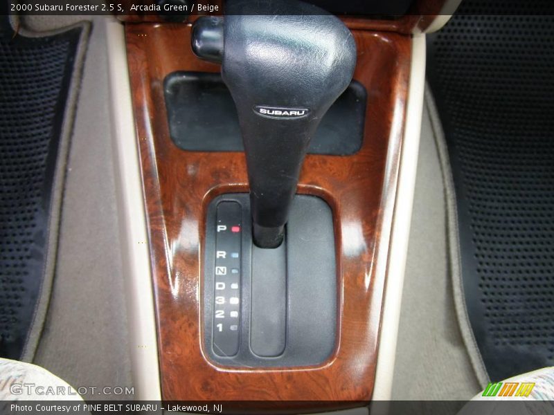 Arcadia Green / Beige 2000 Subaru Forester 2.5 S