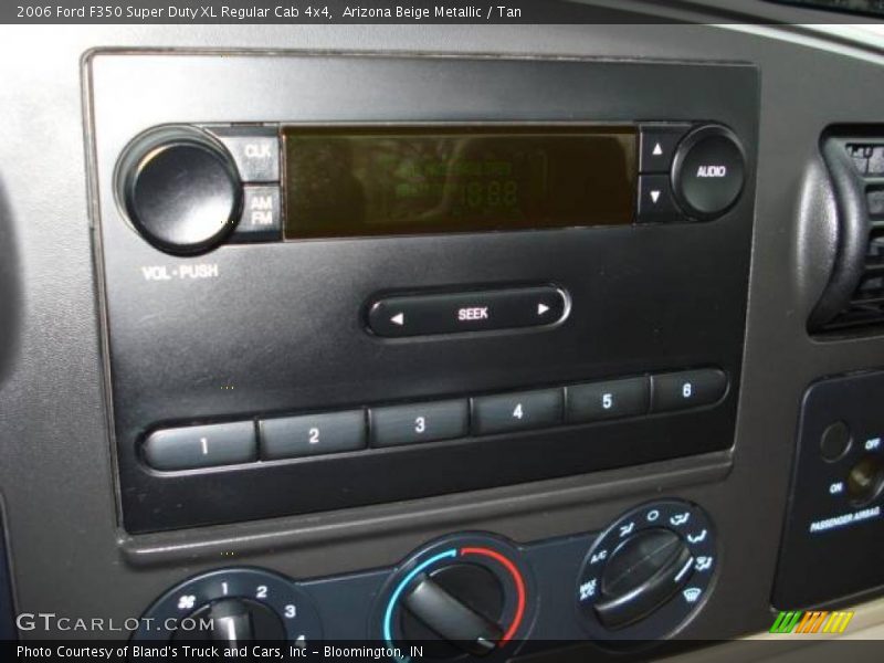 Arizona Beige Metallic / Tan 2006 Ford F350 Super Duty XL Regular Cab 4x4