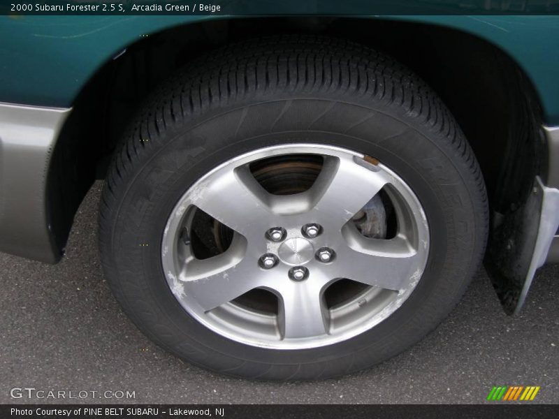 Arcadia Green / Beige 2000 Subaru Forester 2.5 S