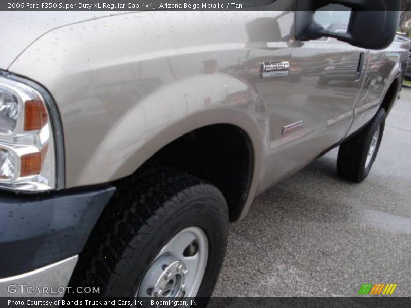 Arizona Beige Metallic / Tan 2006 Ford F350 Super Duty XL Regular Cab 4x4