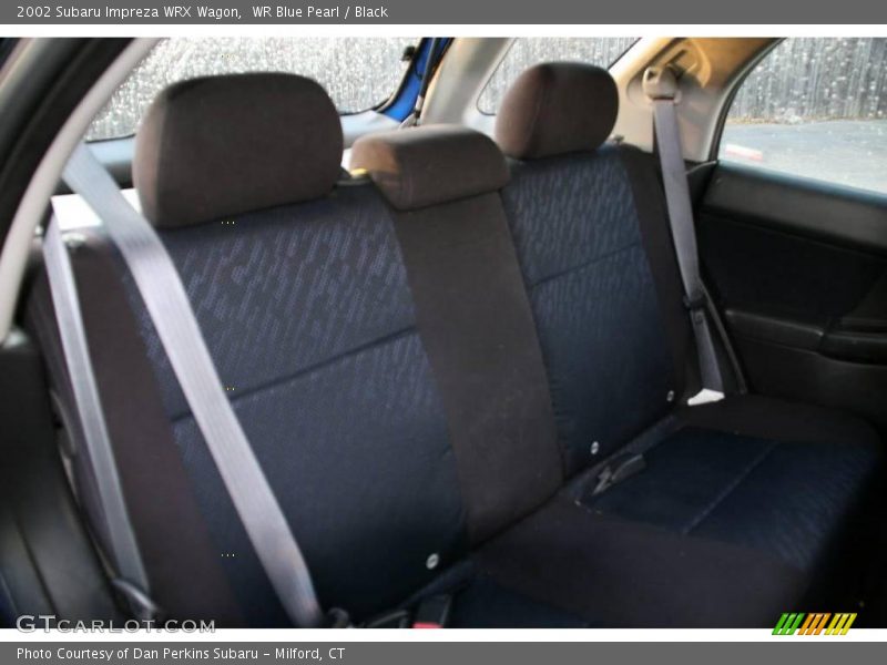 WR Blue Pearl / Black 2002 Subaru Impreza WRX Wagon