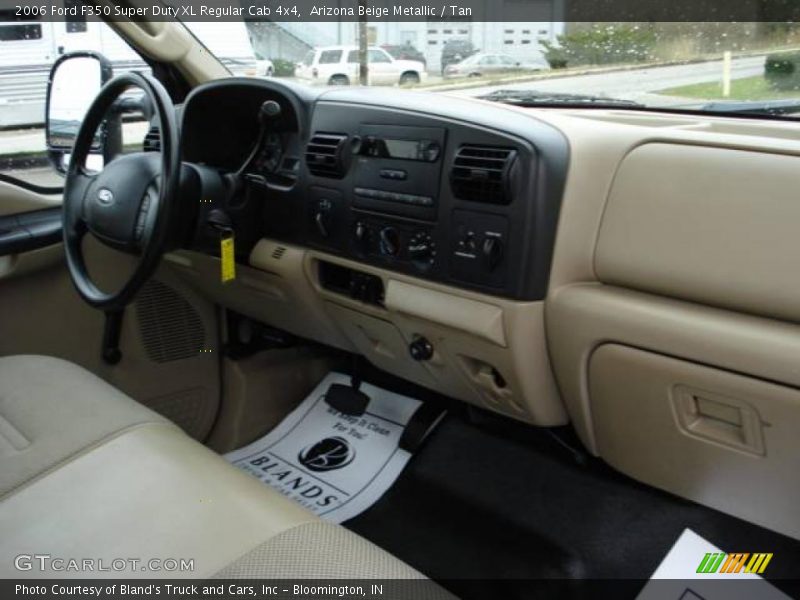 Arizona Beige Metallic / Tan 2006 Ford F350 Super Duty XL Regular Cab 4x4