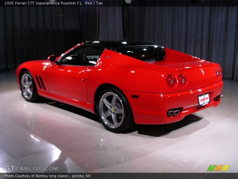 Red / Tan 2005 Ferrari 575 Superamerica Roadster F1