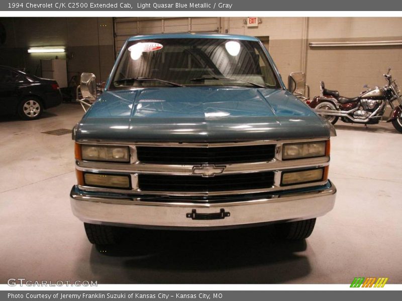 Light Quasar Blue Metallic / Gray 1994 Chevrolet C/K C2500 Extended Cab