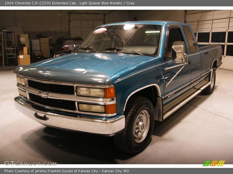Light Quasar Blue Metallic / Gray 1994 Chevrolet C/K C2500 Extended Cab