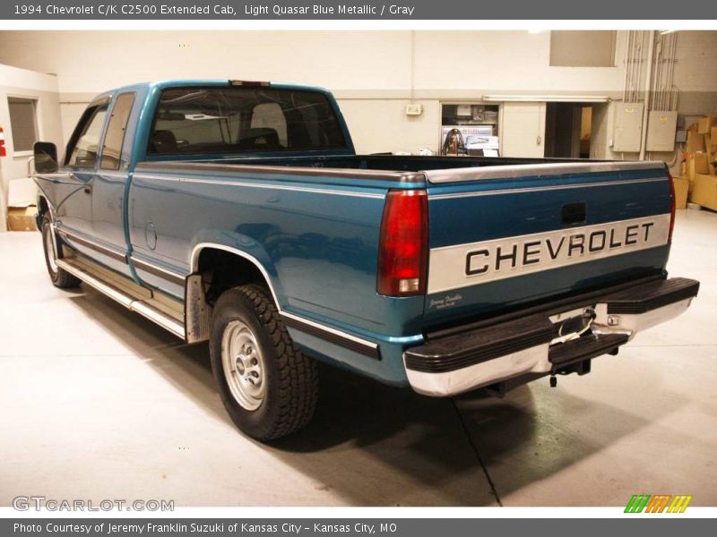 Light Quasar Blue Metallic / Gray 1994 Chevrolet C/K C2500 Extended Cab