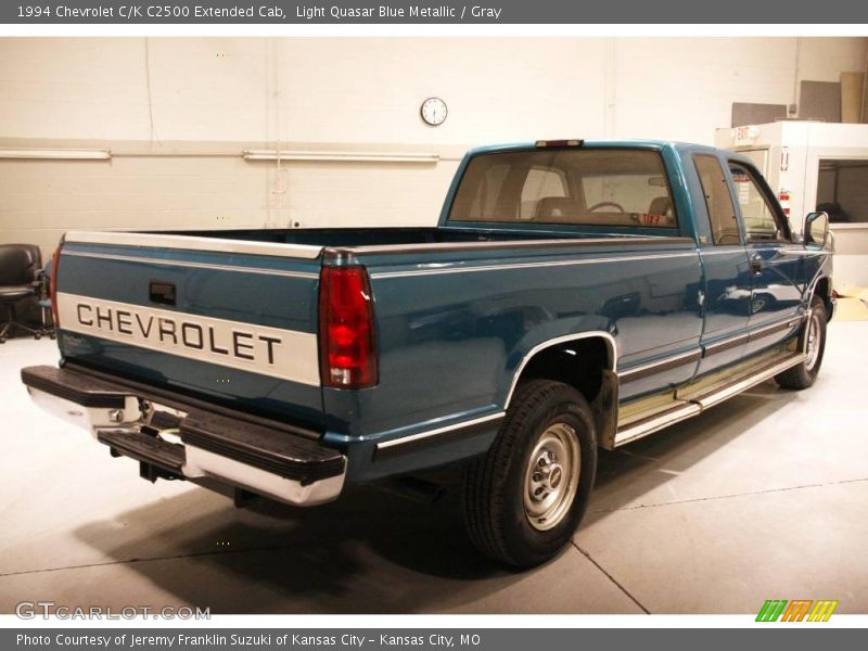 Light Quasar Blue Metallic / Gray 1994 Chevrolet C/K C2500 Extended Cab