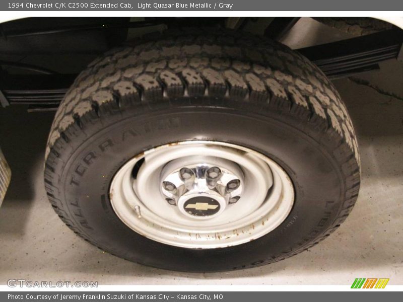 Light Quasar Blue Metallic / Gray 1994 Chevrolet C/K C2500 Extended Cab