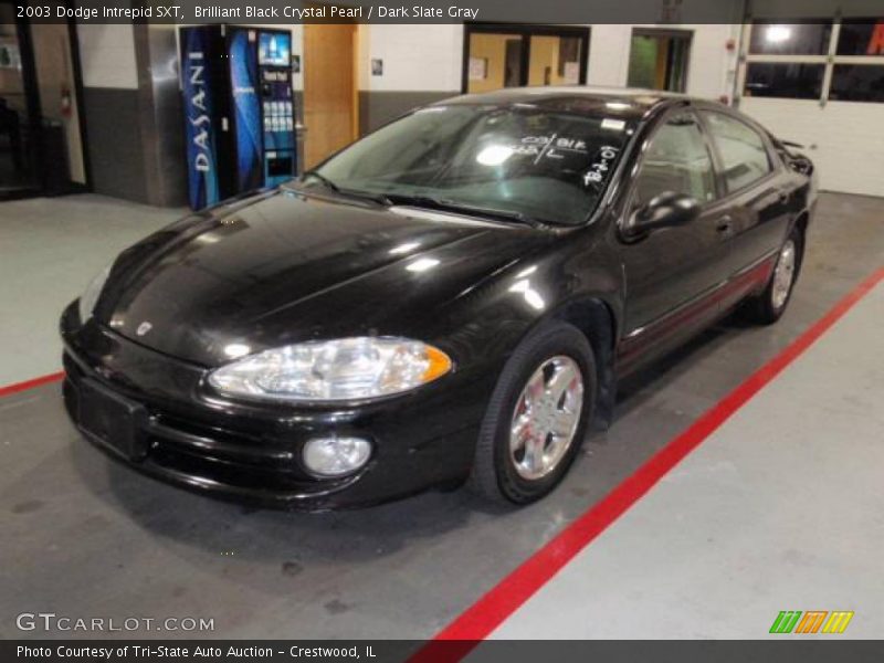 Brilliant Black Crystal Pearl / Dark Slate Gray 2003 Dodge Intrepid SXT