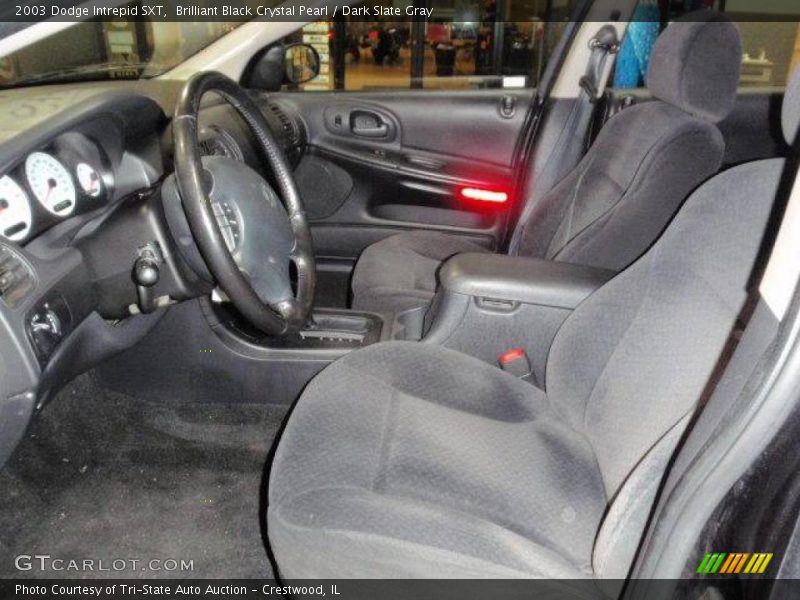 Brilliant Black Crystal Pearl / Dark Slate Gray 2003 Dodge Intrepid SXT