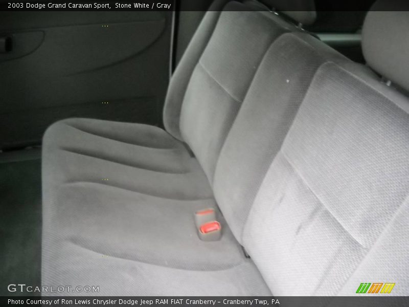 Stone White / Gray 2003 Dodge Grand Caravan Sport