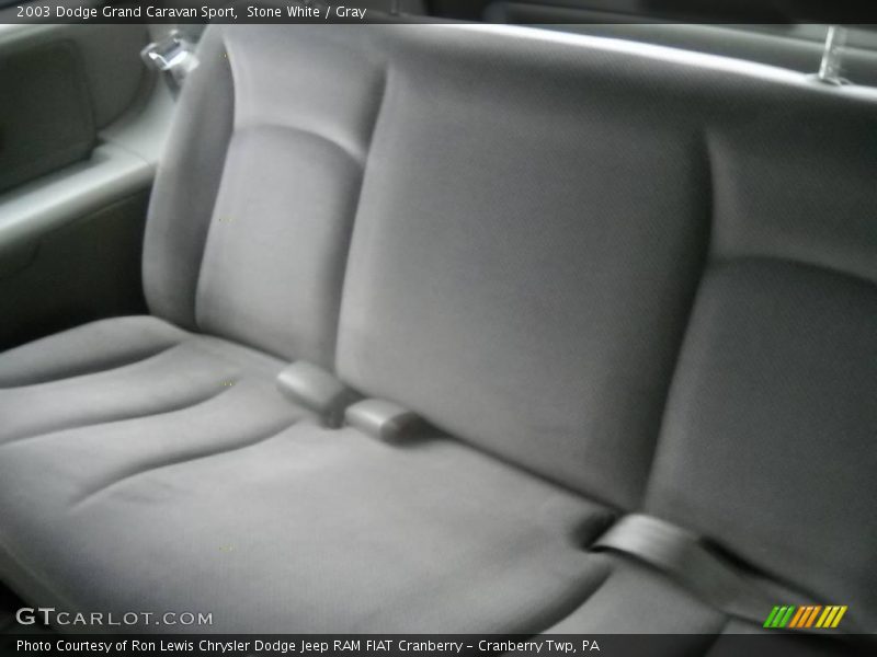 Stone White / Gray 2003 Dodge Grand Caravan Sport