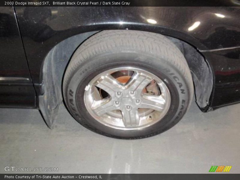 Brilliant Black Crystal Pearl / Dark Slate Gray 2003 Dodge Intrepid SXT